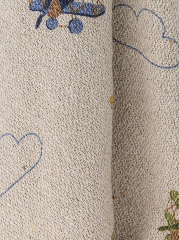Patalynės komplektas „Bloomingville MINI“ – lėktuvo metimo kamuoliukas – gamta