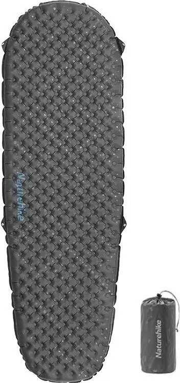 Naturehike čiužinys ultralight mummy standard r 3.5 cnh22dz018-juodas