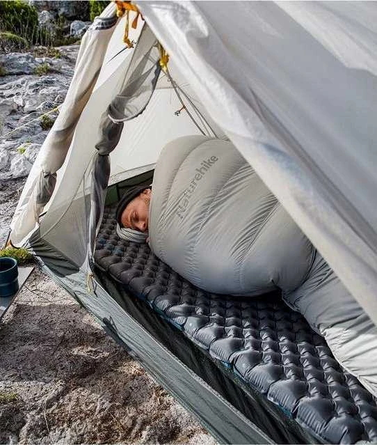 čiužinys NATUREHIKE ULTRALIGHT SQUARE PLUS R 3.5 CNH22DZ018-Žalias