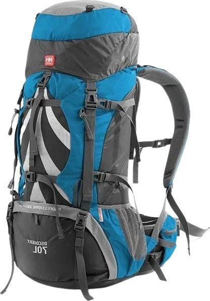 Naturehike NH70B07-B žygio kuprinė 70l + 5l mėlyna