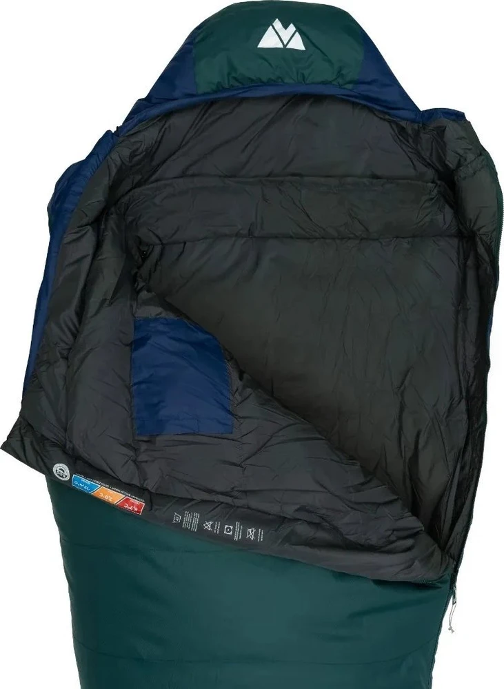 Miegmaišis - Naturehike Polaris Evo Dešinysis Žalias