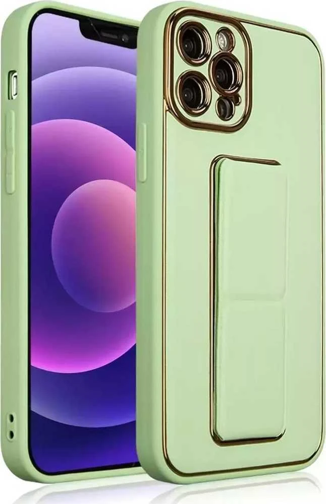 Hurtel New Kickstand dėklas skirtas Samsung Galaxy A13 5G, žalias