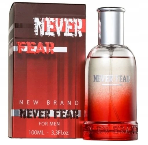 New Brand Parfums Naujas prekės ženklas New Brand, Never Fear, tualetinis vanduo, vyrams, 100 ml Vyrams