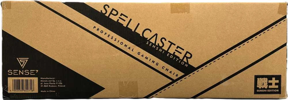Žaidimų kėdė SENSE7 Spellcaster Senshi, Pilka (medžiaginė)