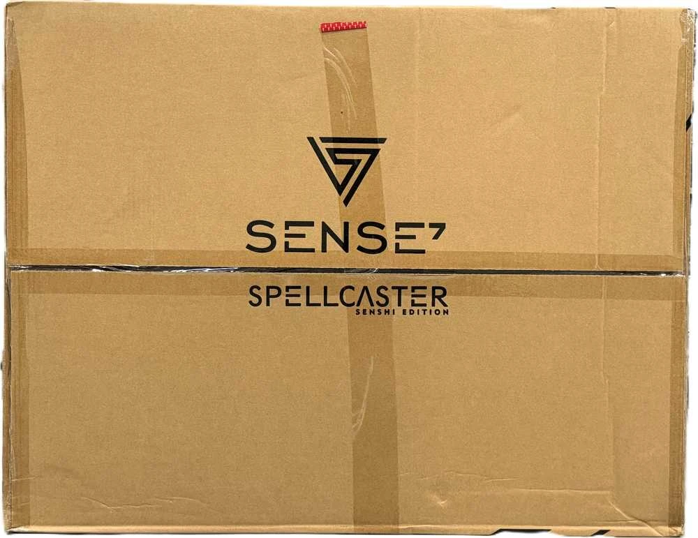 Žaidimų kėdė SENSE7 Spellcaster Senshi, Balta (odinė)