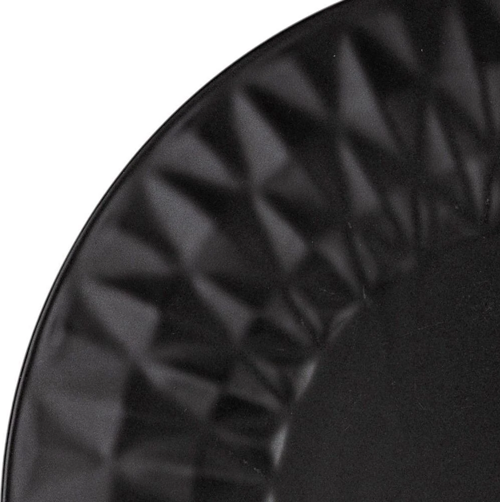 NAVA desertinė lėkštė SOHO 20 cm juoda keraminė