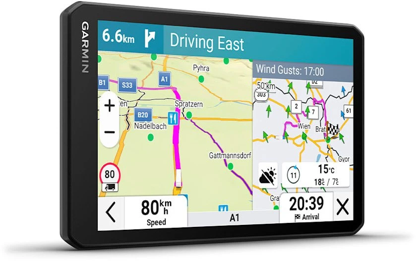 Garmin dēzl™ LGV720 7″ sunkvežimių navigatoriai su GPS