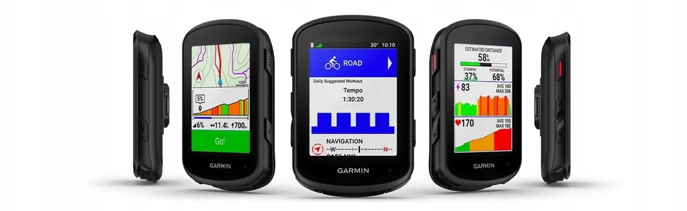 Garmin Edge 840 dviračio kompiuteris. Tik įrenginys.