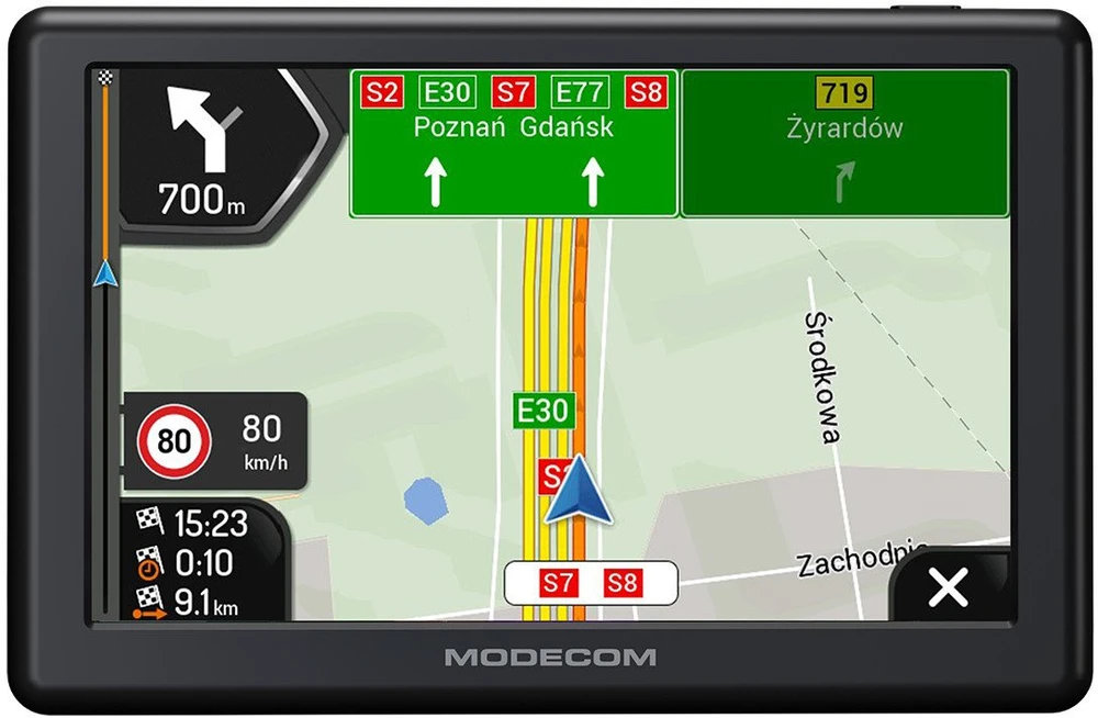 MODECOM FreeWAY CX 5.0 AUTOMOBILIO NAVIGACIJA + „MiGO Navigation Truck“ (1 metų atnaujinimas)