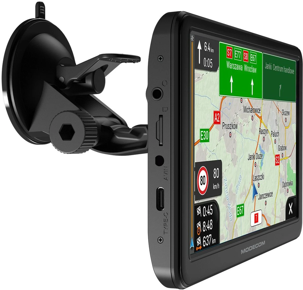 MODECOM FreeWAY CX 7.4 AUTOMOBILIO NAVIGACIJA + iGO Navigation Truck (1 metų atnaujinimas)