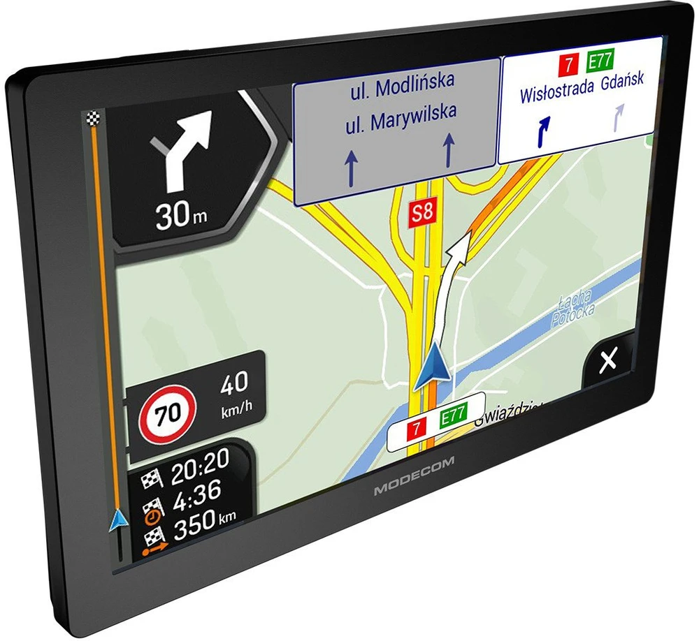 MODECOM FreeWAY CX 9.0 AUTOMOBILIO NAVIGACIJA + iGO Navigation Truck (1 metų atnaujinimas)