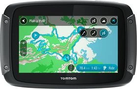 TomTom Rider 550 Premium Pack navigatorius 10,9 cm (4.3") Lietimui jautrus ekranas Fiksuotas Juoda 280 g
