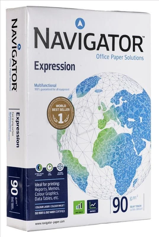 Biuro popierius Navigator Expression, A4, 90g (500) 0701-008