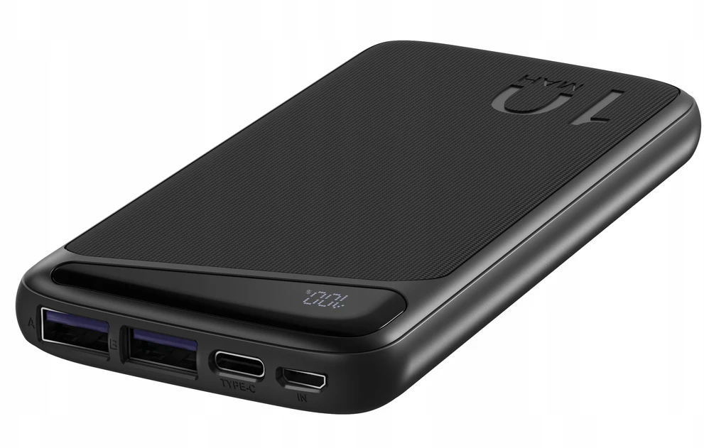 Juodas 10000 mAh powerbankas Navitel PWR10 MX