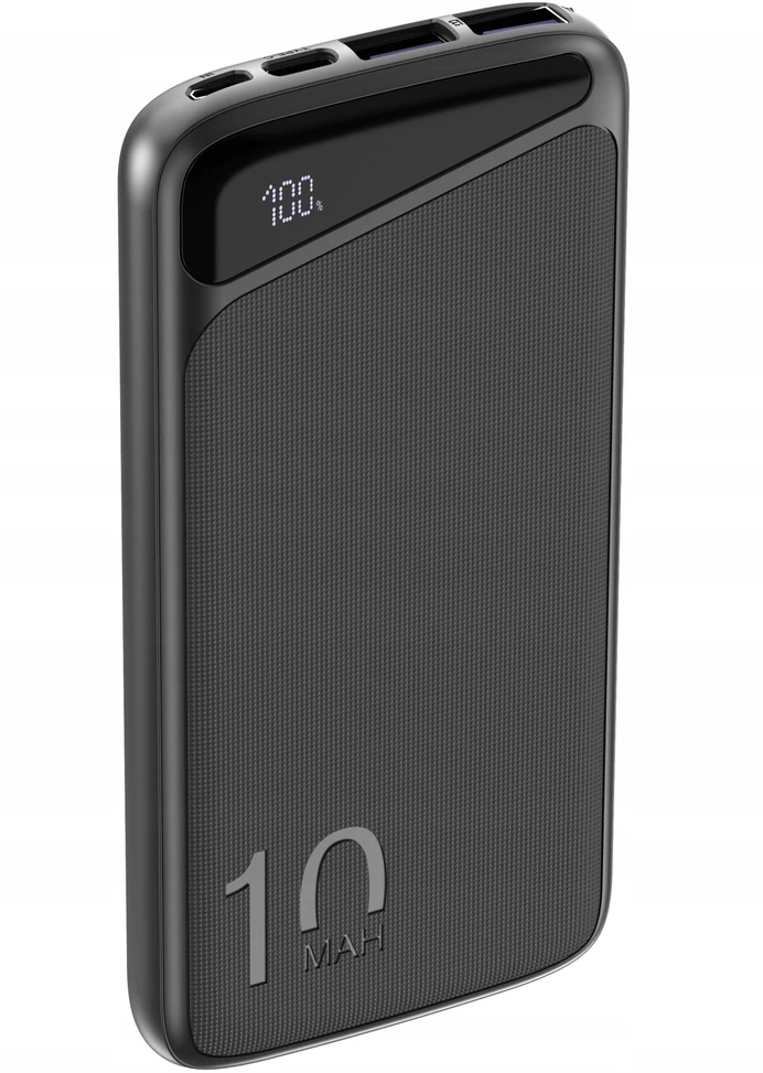 Juodas 10000 mAh powerbankas Navitel PWR10 MX