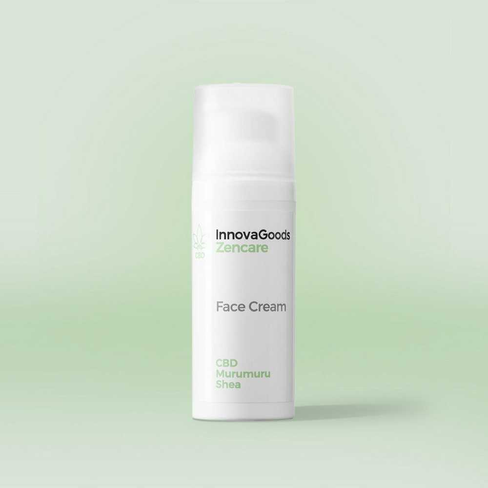 InnovaGoods CBD Zencare drėkinamasis veido kremas 50 ml