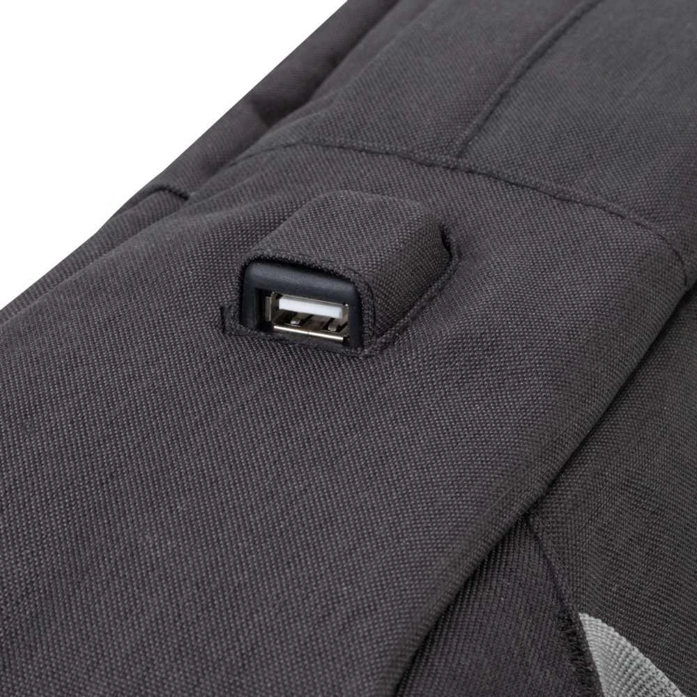 Kuprinė RivaCase NB BACKPACK 15.6'' + MOUSE/7563 Juodas RIVACASE