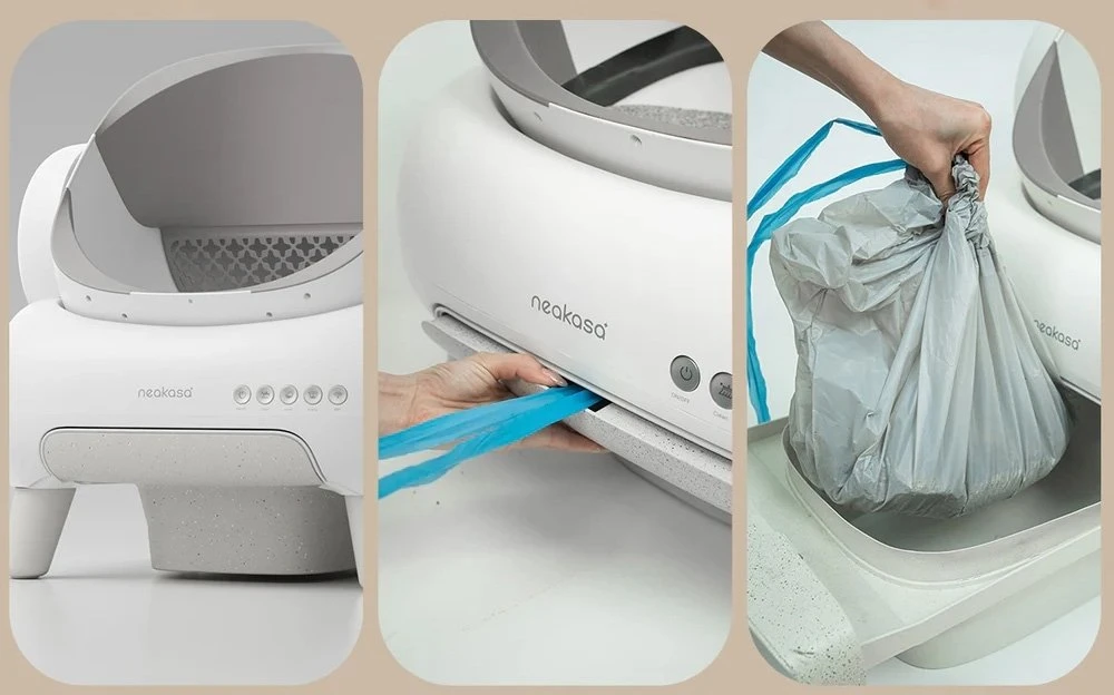 Pažangi savaime išsivalanti kačių kraiko dėžutė „Neakasa M1 Lite“