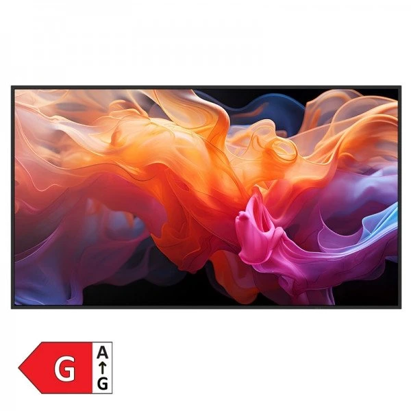 Monitorius Sharp E759 75 colių LFD UHD 350CD/M2 D-LE su foniniu apšvietimu, 16/7 atsparumo USB laikmenoms
