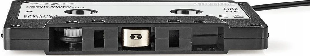 Nedis ACON2200BK garso kasetės adapteris Juodas