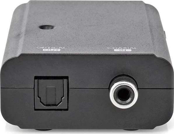 Nedis AV adapteris Nedis ACON2505BK garso failų keitiklis Juodas