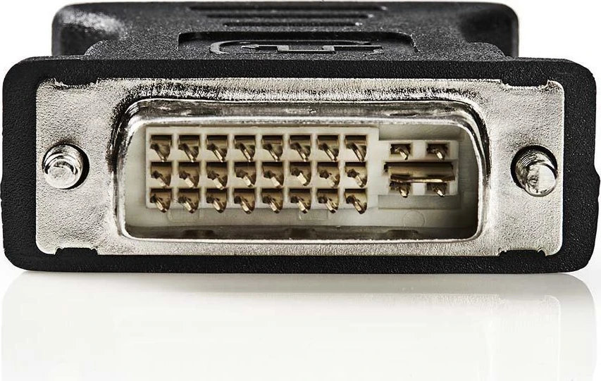 Nedis AV Adapteris Nedis CCGB32900BK Lyties/Kabelio keitiklis DVI-I 24+5-Pin VGA Juodas
