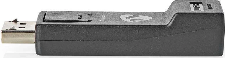 Nedis AV adapteris Nedis CCGB37915BK lyties / kabelio keitiklis HDMI A tipo (standartinis) DisplayPort juodas
