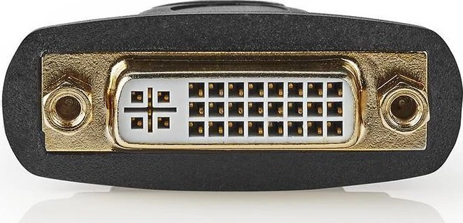 Nedis AV Adapteris Nedis CVGB34911BK Lyties keitiklis / Kabeliai HDMI Type A (Standartinis) DVI-D Juoda, auksinė