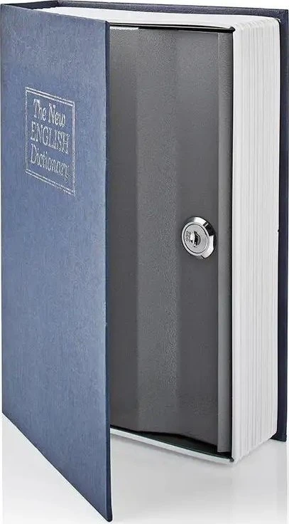 Nedis BOOKSEDM01BU Seifas Seifas 1,6 l ABS, Plieninis mėlynas, Sidabrinis