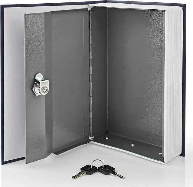 Nedis BOOKSEDM01BU Seifas Seifas 1,6 l ABS, Plieninis mėlynas, Sidabrinis