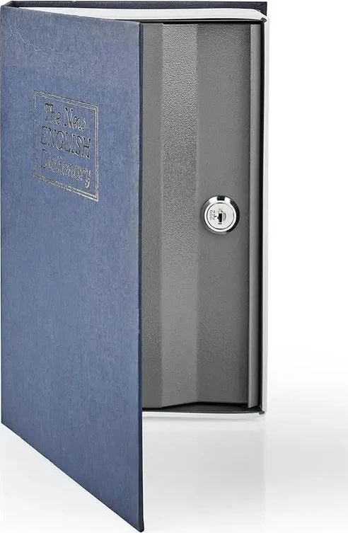 Nedis BOOKSEDM01BU Seifas Seifas 1,6 l ABS, Plieninis mėlynas, Sidabrinis
