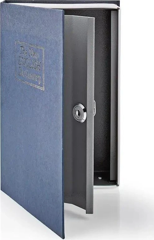 Nedis BOOKSEDM01BU Seifas Seifas 1,6 l ABS, Plieninis mėlynas, Sidabrinis