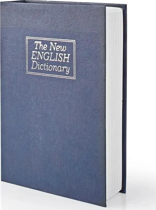 Nedis BOOKSEDM01BU Seifas Seifas 1,6 l ABS, Plieninis mėlynas, Sidabrinis
