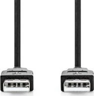 Nedis CCGL60000BK50 kabelis USB USB 2.0 5 m USB A Juodas