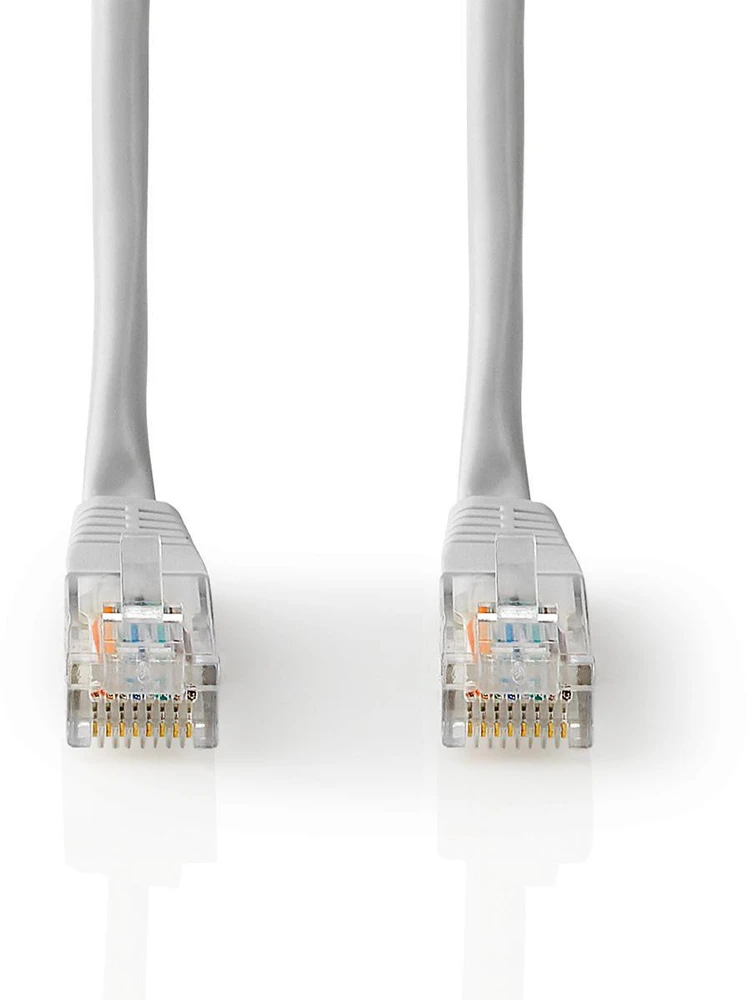 „Nedis CCGT85100GY100 Cat 5e UTP“ tinklo kabelis, RJ45 (8P8C) kištukas - RJ45 (8P8C) kištukas, 10 m