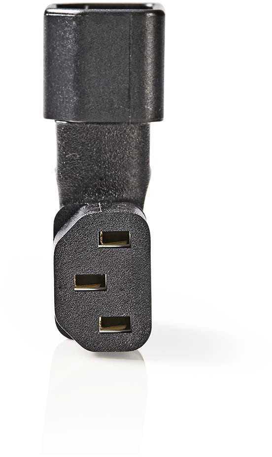 Nedis CEGB11903BK Lyties keitiklis / kabeliai IEC-320-C13 IEC-320-C14 Juodas
