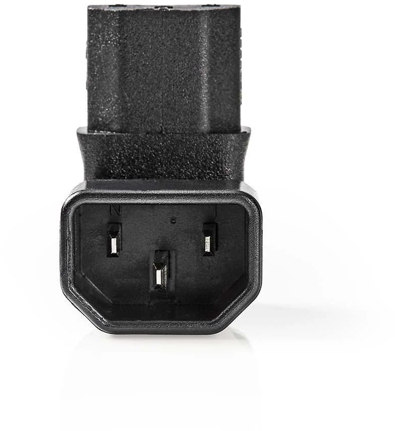 Nedis CEGB1190BK lyties keitiklis / laidas IEC-320-C13 IEC-320-C14 Juodas
