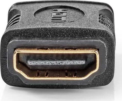 Nedis CVGB34900BK AV adapteris Lyties/Kabelio keitiklis HDMI A tipas (standartinis) HDMI A tipas (Standartinis) Juoda, auksinė