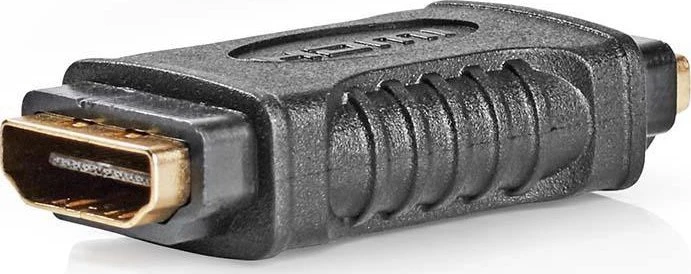 HDMI adapteris su auksine jungtimi