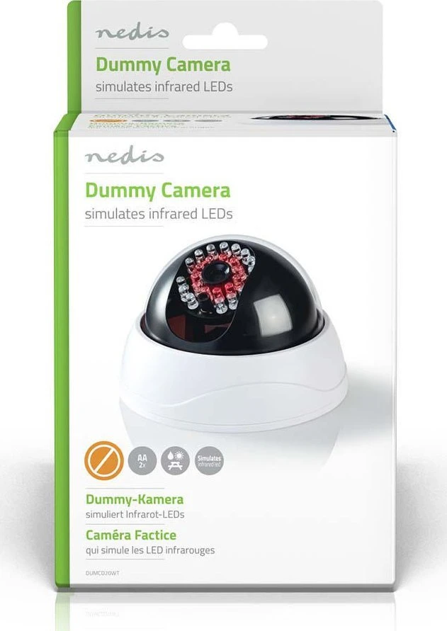 NEDIS DUMCD20WT - Manekeno apsaugos kamera balta