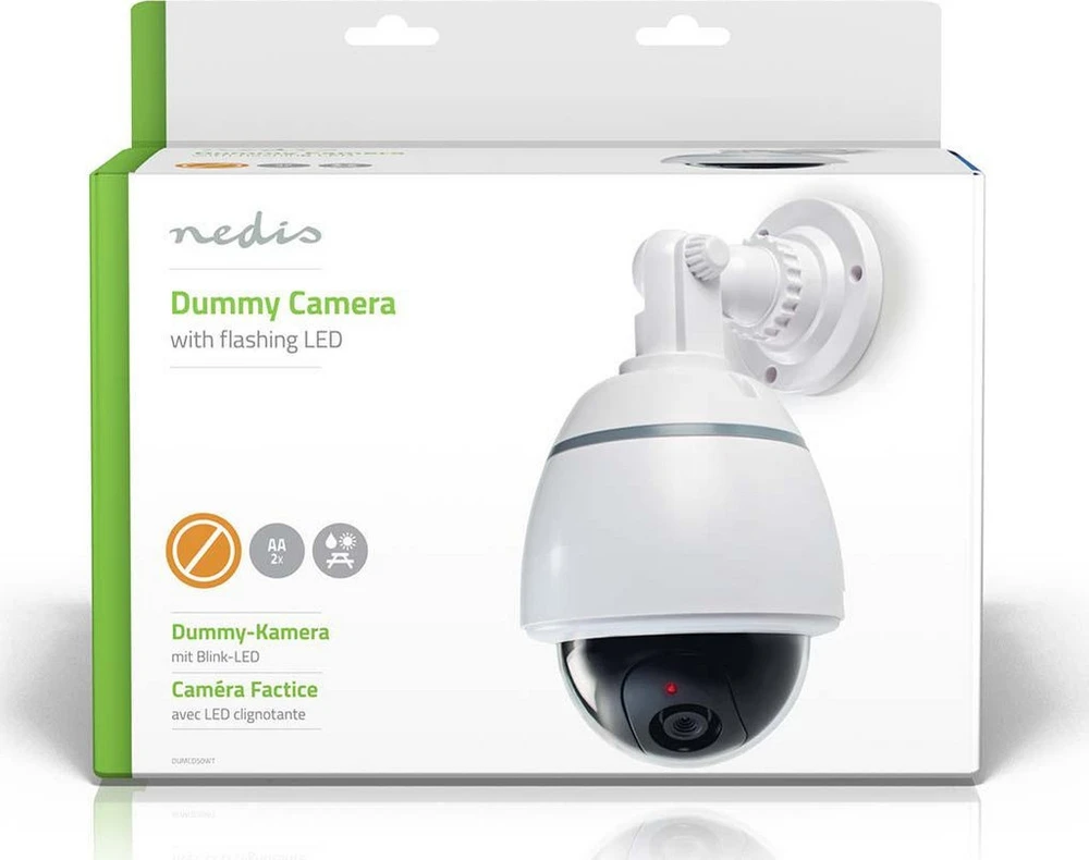 Nedis DUMCD50WT manekeno apsaugos kamera Balta In-ear