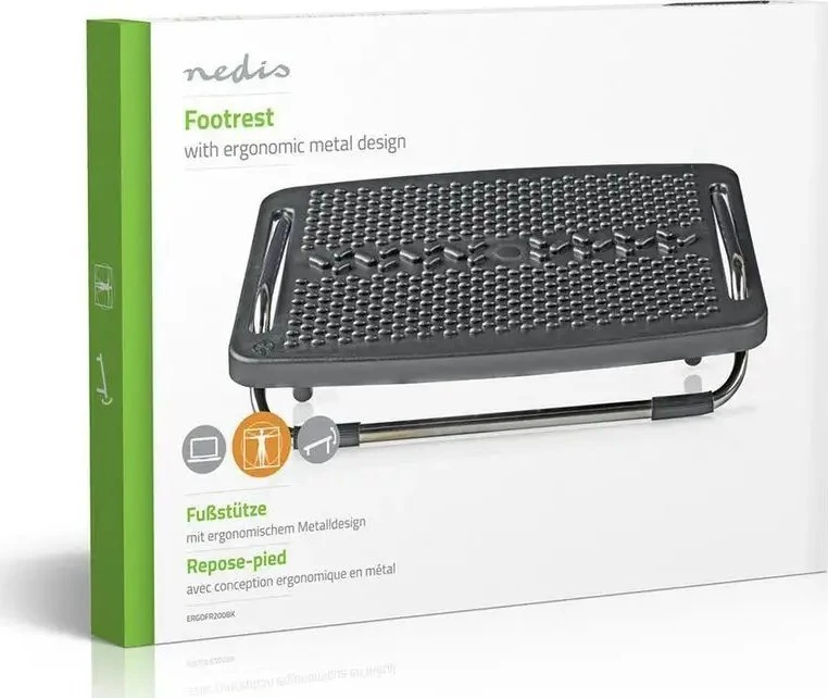 Kilimėlis Nedis ERGOFR200 metalinė pėdų atrama