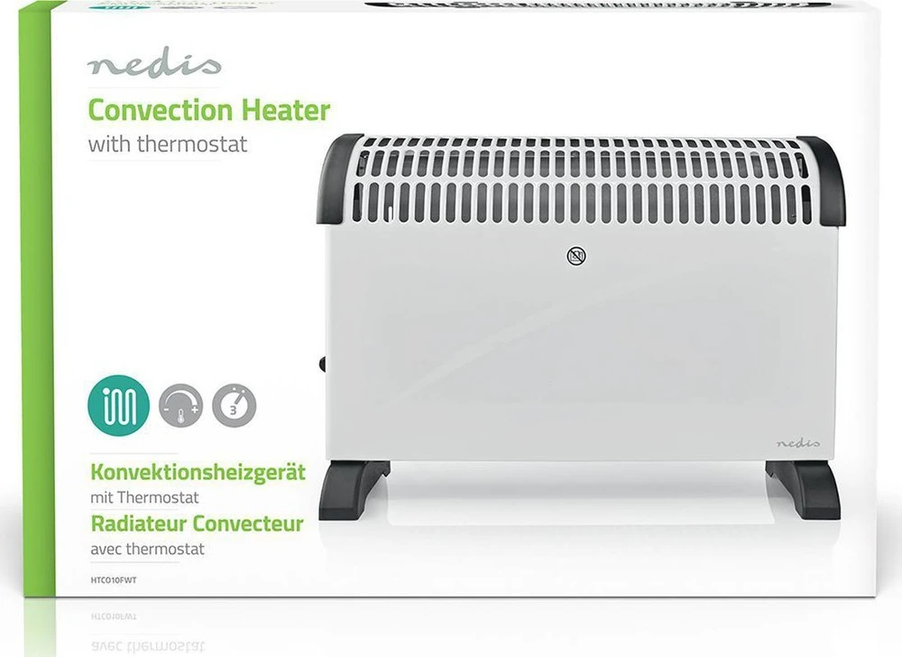 Nedis HTCO10F balta