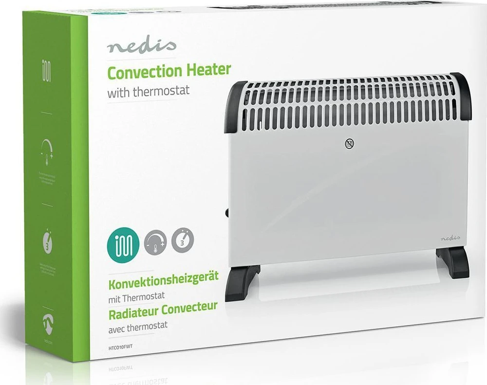 Nedis HTCO10F balta
