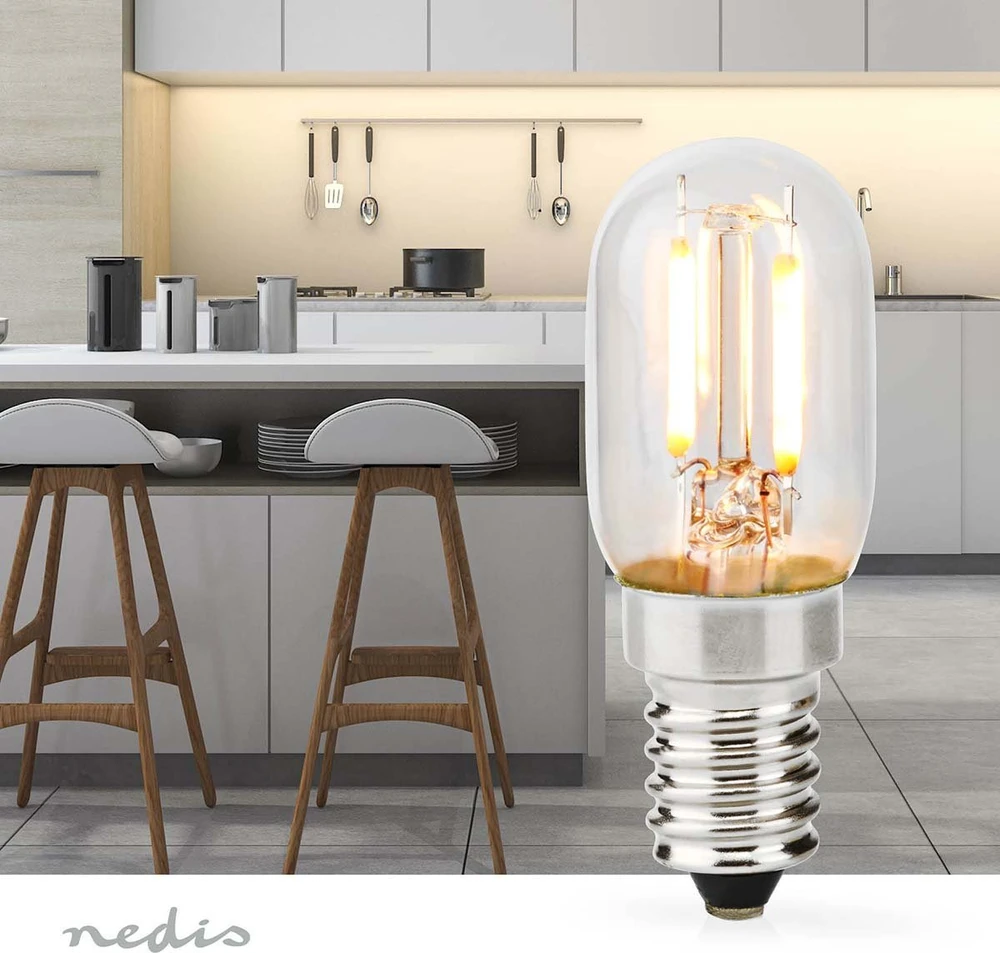Nedis LBCHE14T25 LED lempa Balta 2700 K 2 W E14