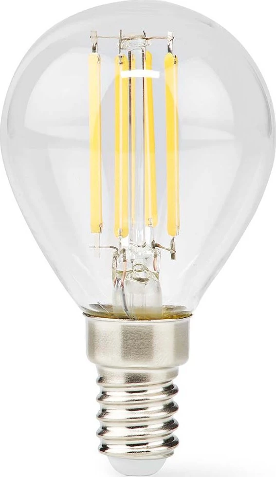 Nedis LBFE14G452 LED lempa Šiltai balta 2700 K 4,5 W E14 F