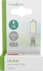 Nedis LBG9CL2 LED lempa Šiltai balta 2700 K 4 W G9 F