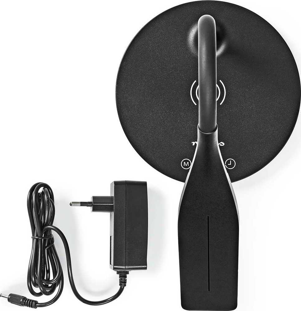Stalinė lempa Nedis LTLGQ4M2BK lampa stołowa 5,5 W LED G Juodas