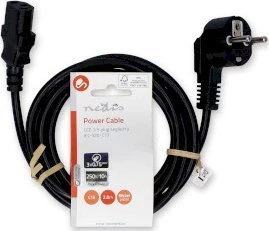 Kabelis Emos IEC-320-C13 2 m, juoda