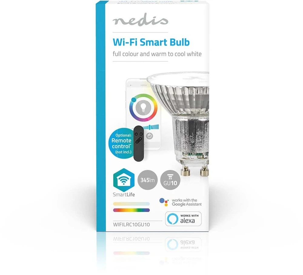 Żarówka LED Nedis WIFILRC10GU10 Smartlife RGB GU10 5W